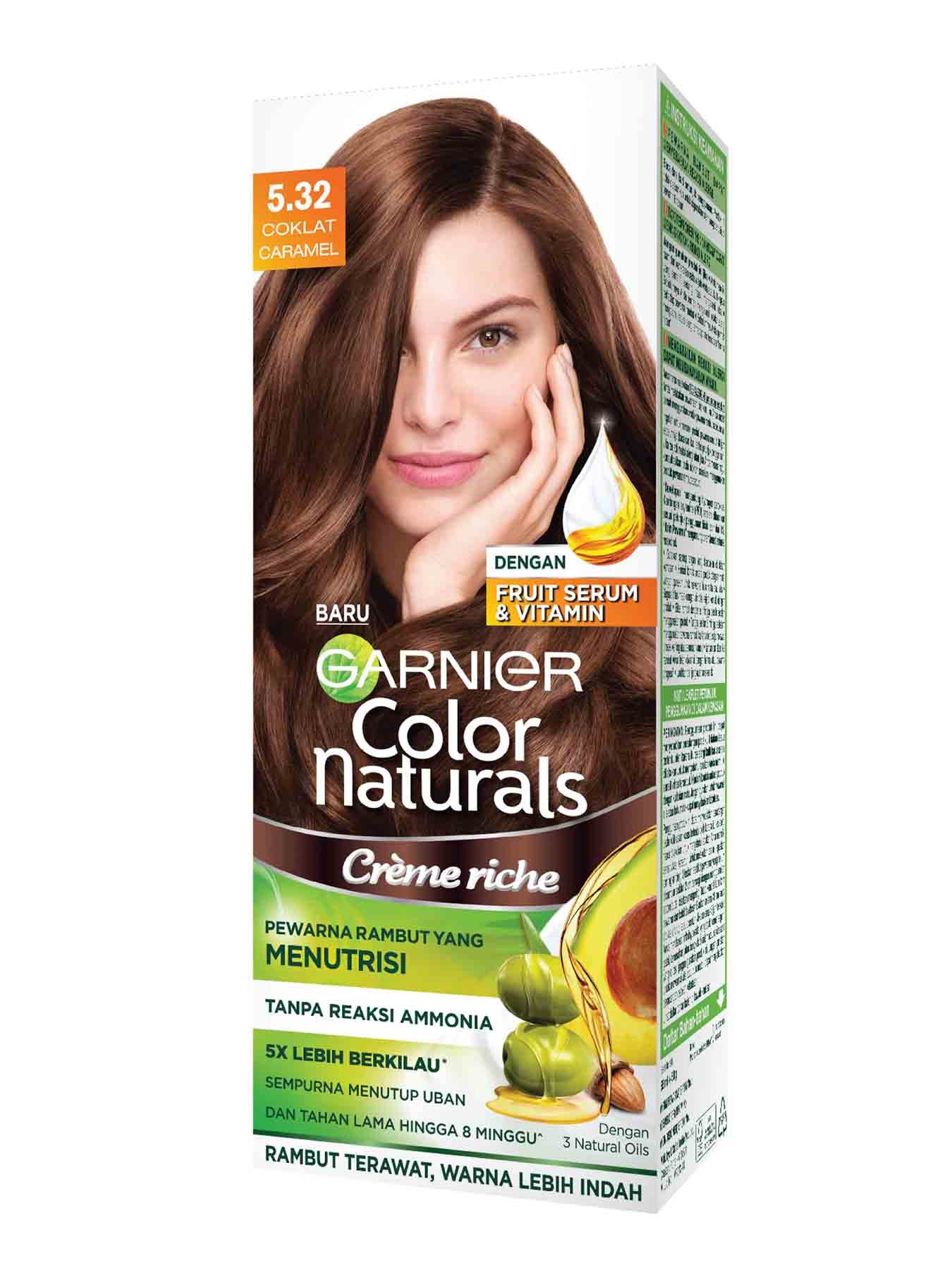 Light Brown Pewarna  Rambut  Garnier 