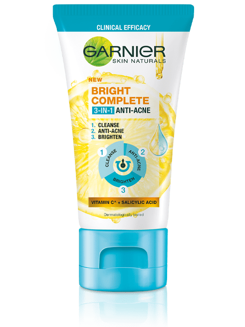 Garnier Bright Complete Garnier Bright Complete AntiAcne Cleansing Foam