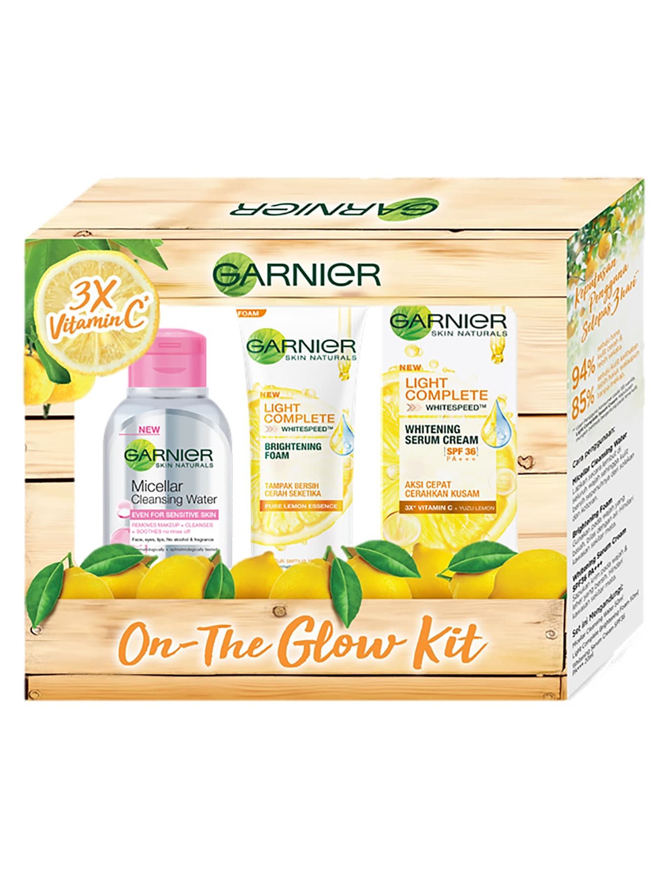 Garnier Skin Naturals On The Glow Starter Kit