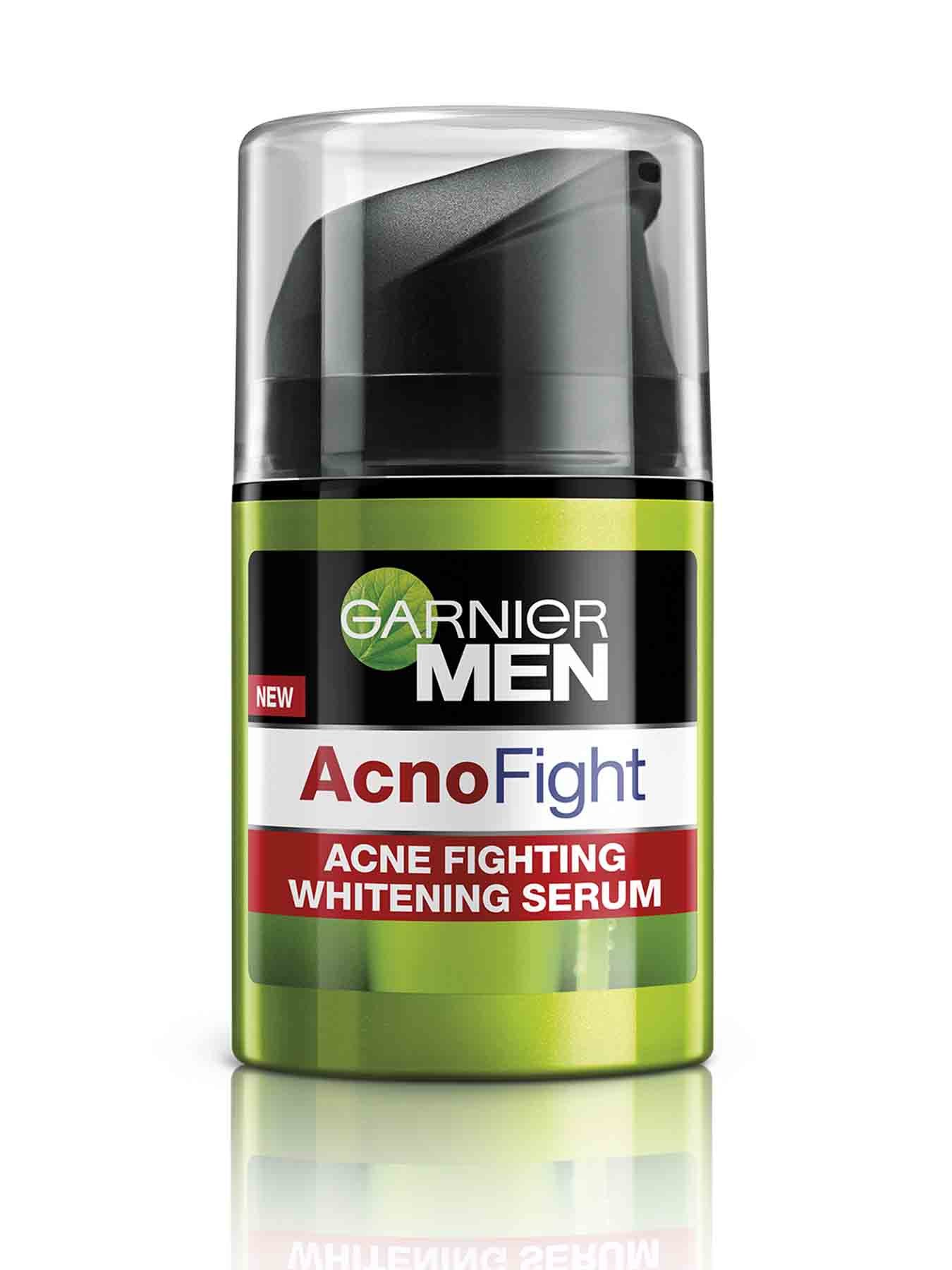 Garnier Men Acno Fight Acne Fighting Whitening Serum Cream 40ml