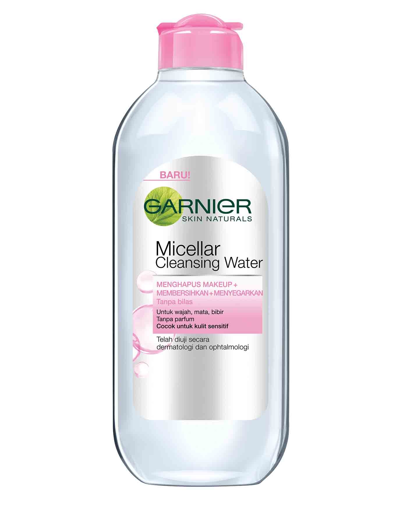 garnier micellar cleansing water pink