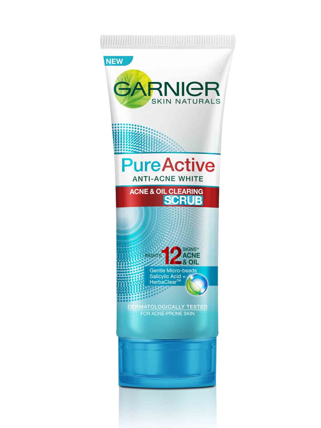 garnier pure active anti acne scrub
