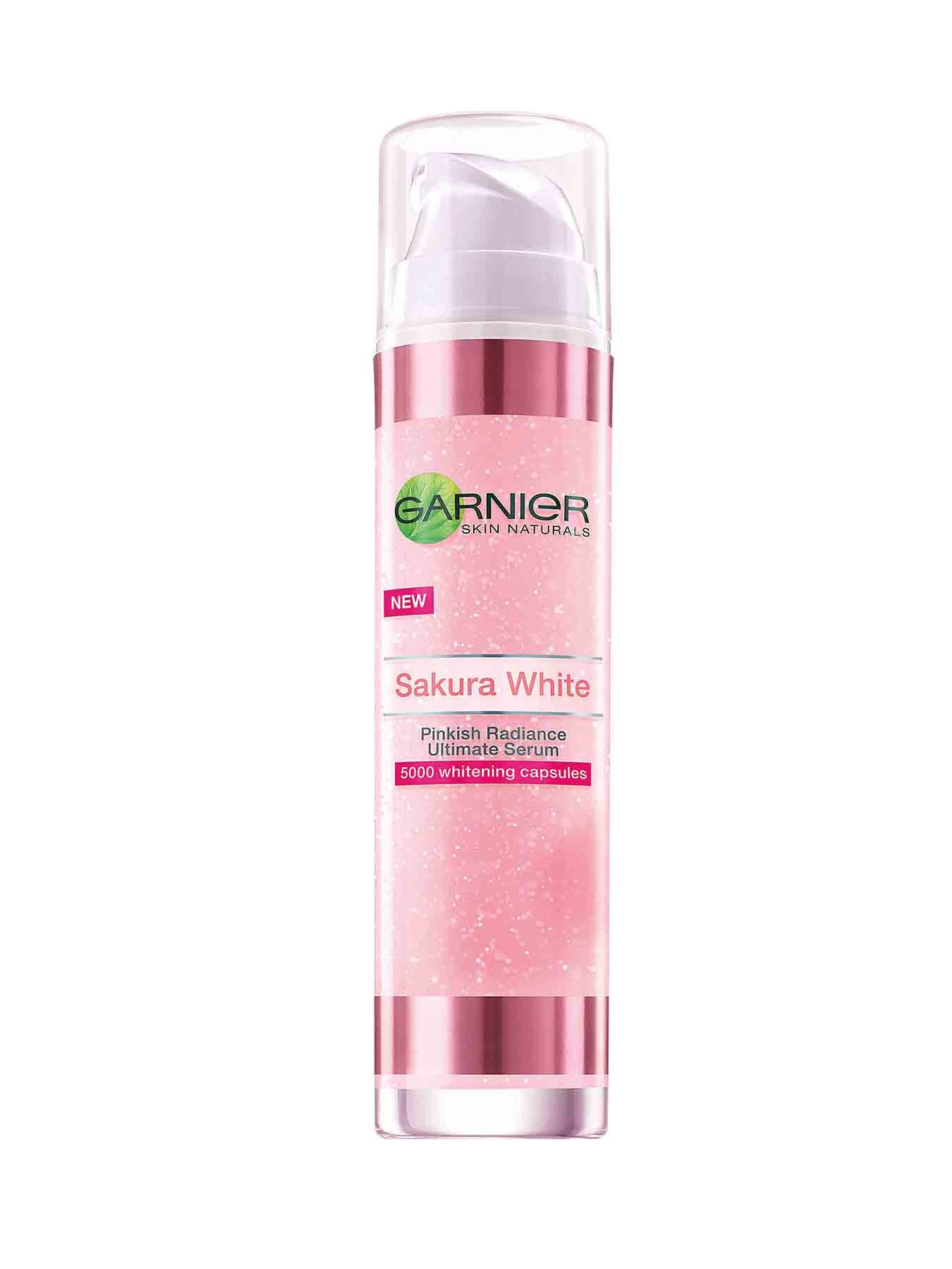 garnier sakura white pinkish radiance ultimate serum