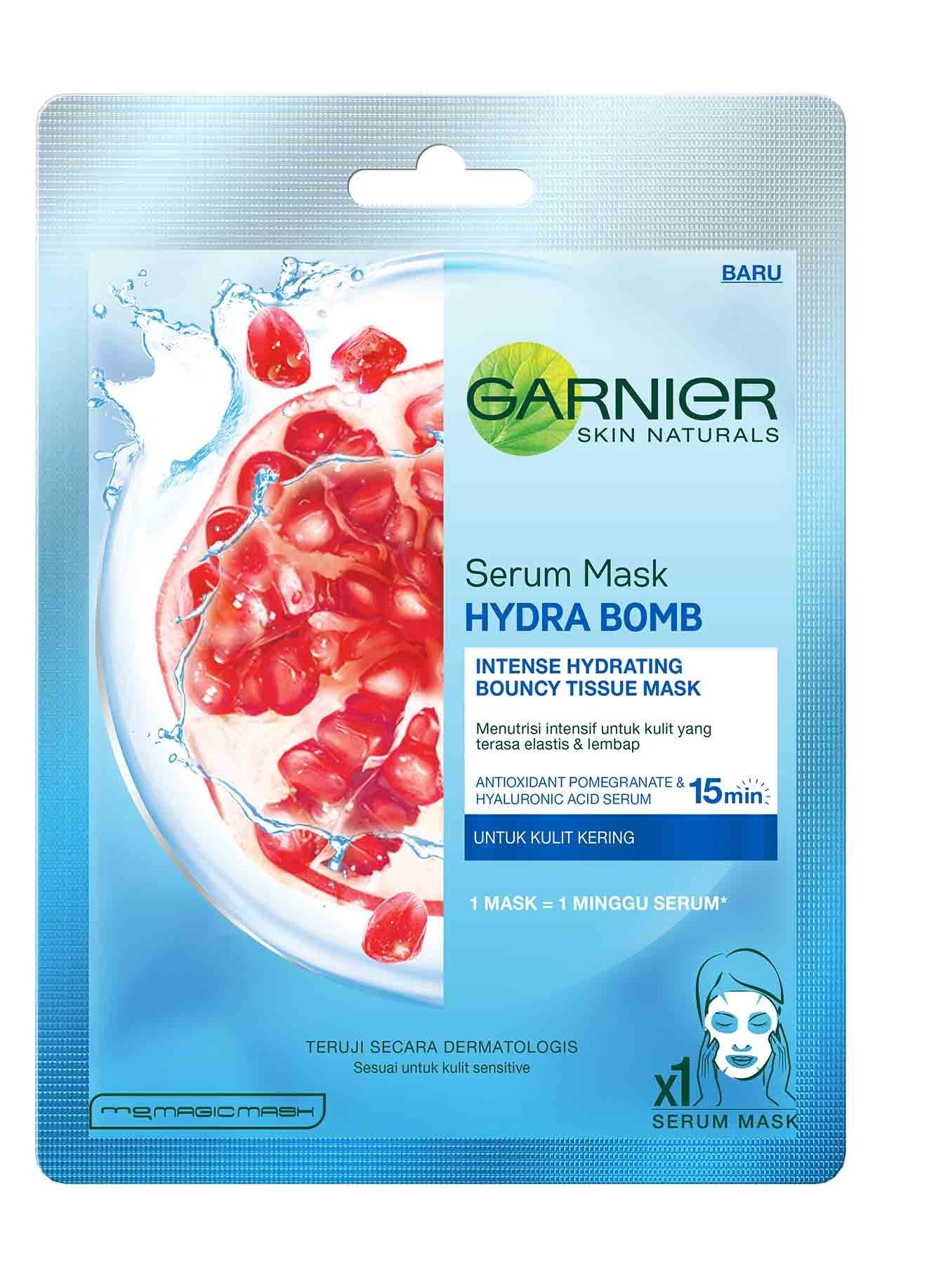 garnier hydra bomb serum mask