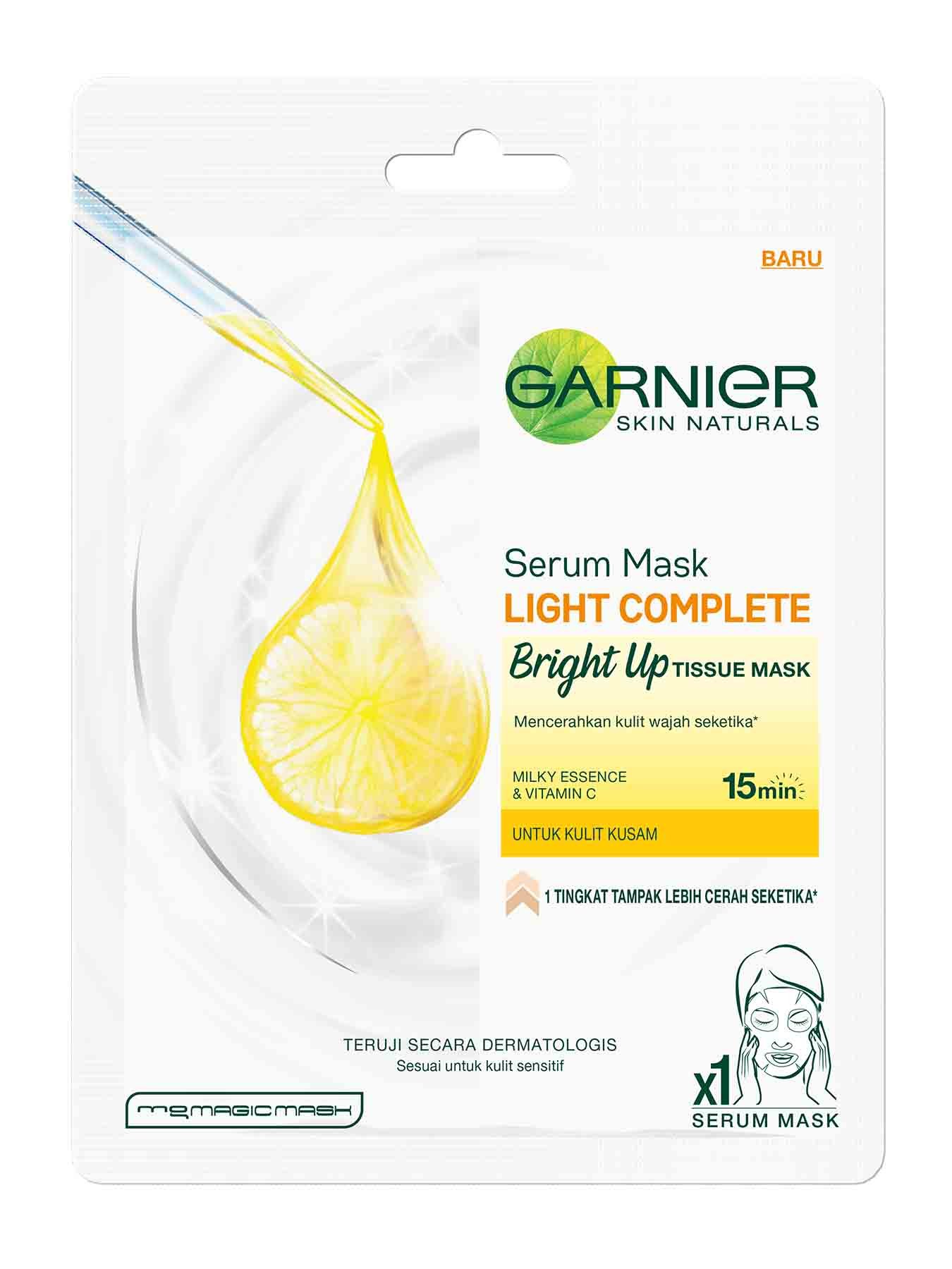 Garnier Light Complete Bright Up Serum Mask 30g
