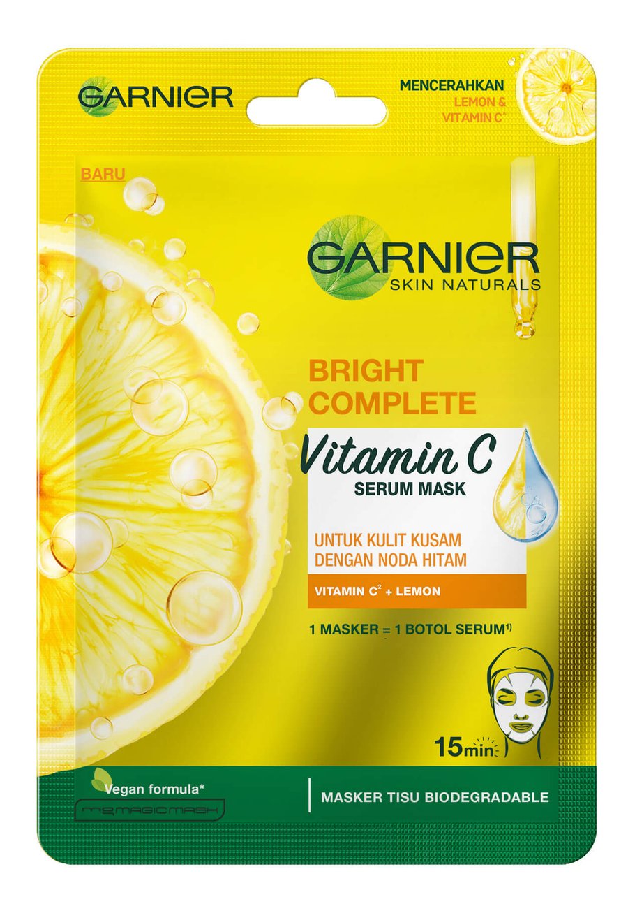 Garnier Bright Complete Vitamin C Serum Mask